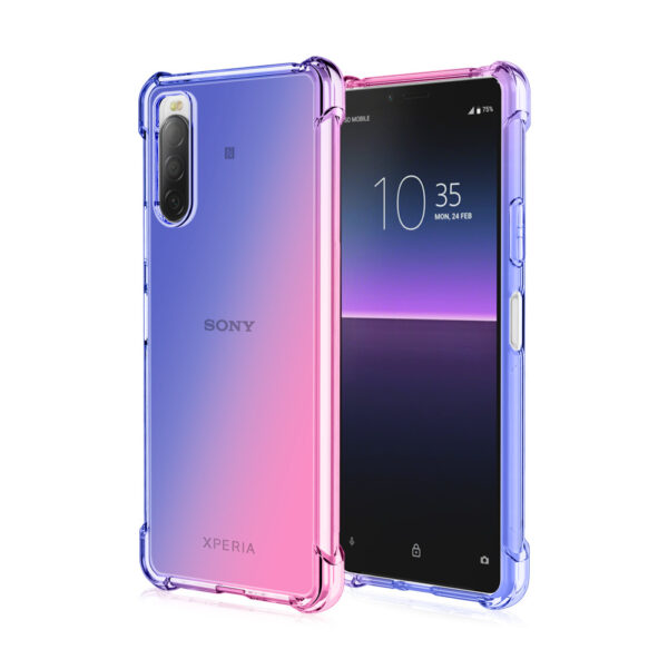 Sony Xperia Serie Sony Xperia 10 III Handyhülle Mode Farbverlauf TPU – Bild 9