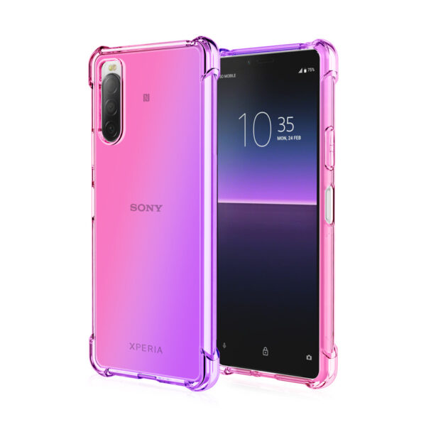 Sony Xperia Serie Sony Xperia 10 III Handyhülle Mode Farbverlauf TPU – Bild 10