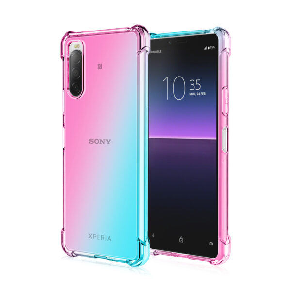 Sony Xperia Serie Sony Xperia 10 III Handyhülle Mode Farbverlauf TPU – Bild 2
