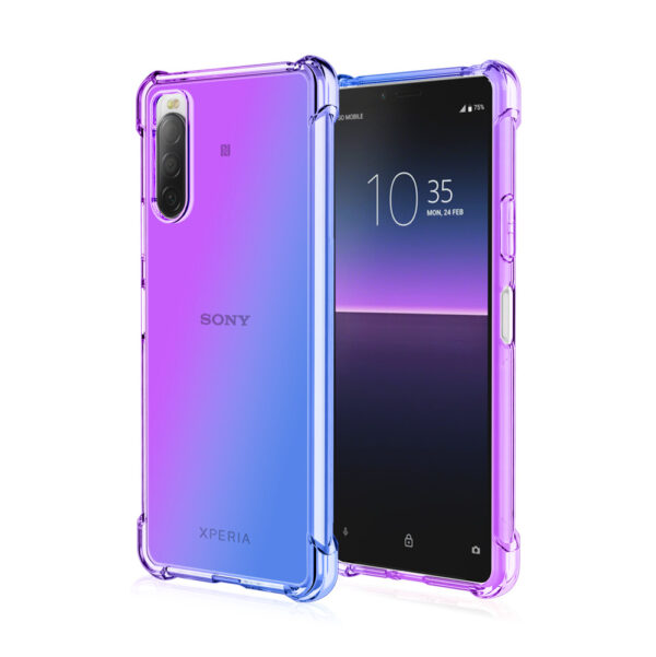 Sony Xperia Serie Sony Xperia 10 III Handyhülle Mode Farbverlauf TPU – Bild 6