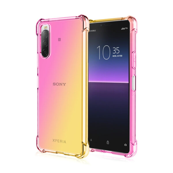 Sony Xperia Serie Sony Xperia 10 III Handyhülle Mode Farbverlauf TPU – Bild 8